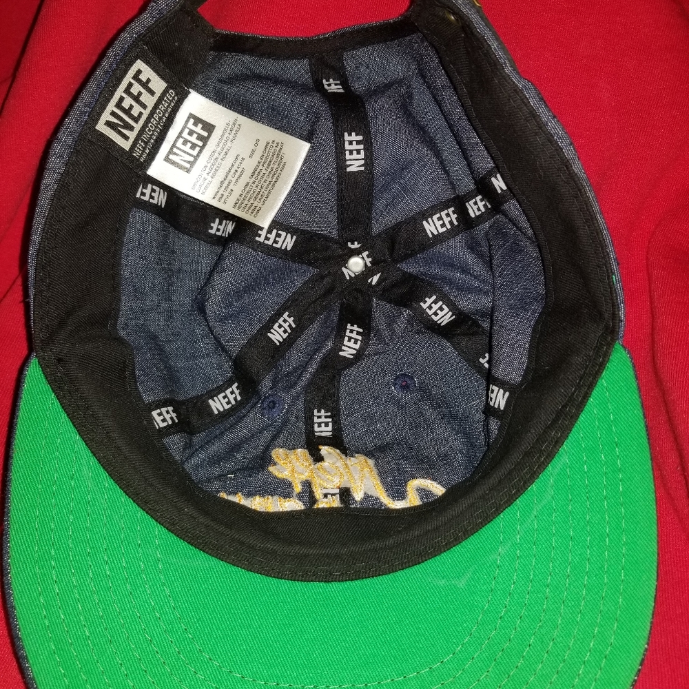 Soft Denim NEFF 6 panel hat - Picture 3 of 7